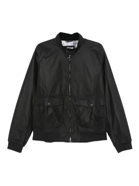 Barbour zip-up bomber jacket Blue MWX2485NY92