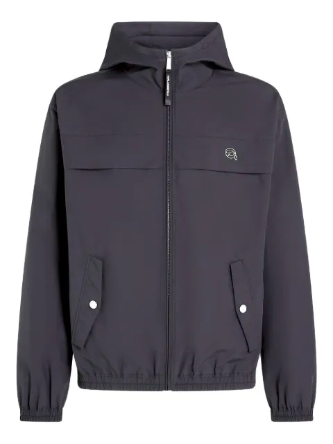 Karl Lagerfeld Ikon hooded jacket Black B1M14034999