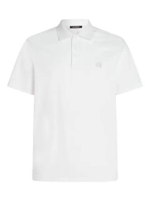 Karl Lagerfeld Ikon polo shirt White B1M17084100