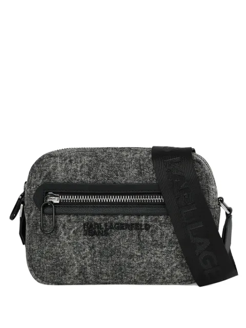 Karl Lagerfeld Jeans washed-denim bag Grey B1M302501BJ