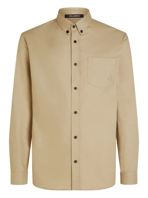 Karl Lagerfeld Kameo button shirt Neutrals A4M160121DX