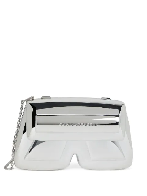 Karl Lagerfeld Ikon K clutch bag Silver B1W301281XL