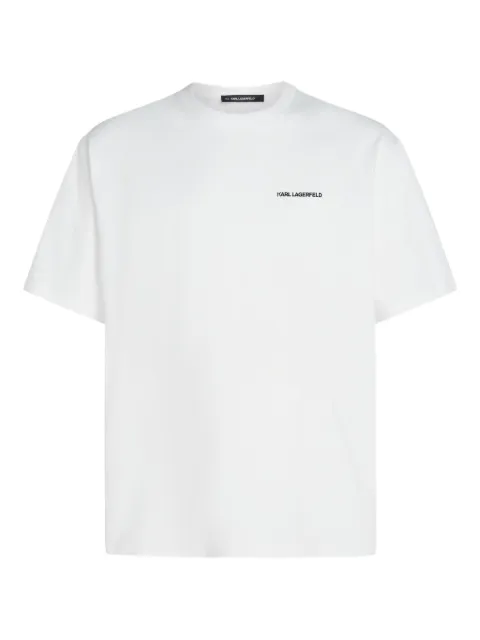 Karl Lagerfeld Rue St-Guillaume relaxed T-shirt White B1M17083100