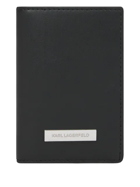 Karl Lagerfeld Ikon smooth cardholder Black B1W32006999