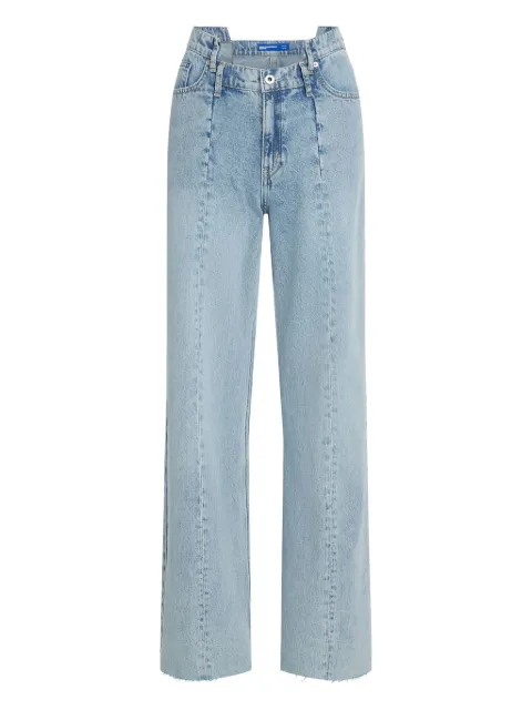 Karl Lagerfeld Jeans seamed relaxed jeans Blue B1W10065356