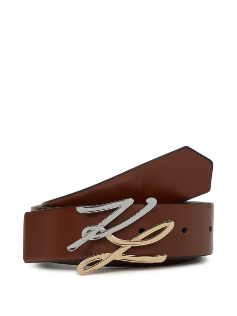 Karl Lagerfeld K/Autograph reversible belt Black B1W33044999