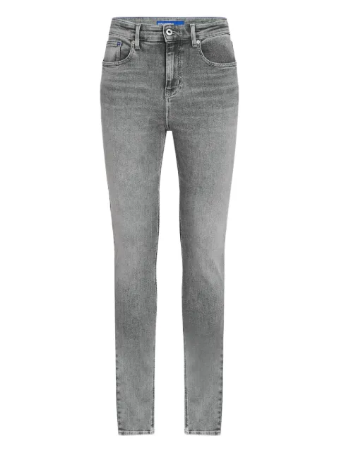 Karl Lagerfeld Jeans button-fastening skinny jeans Grey B1M10038254