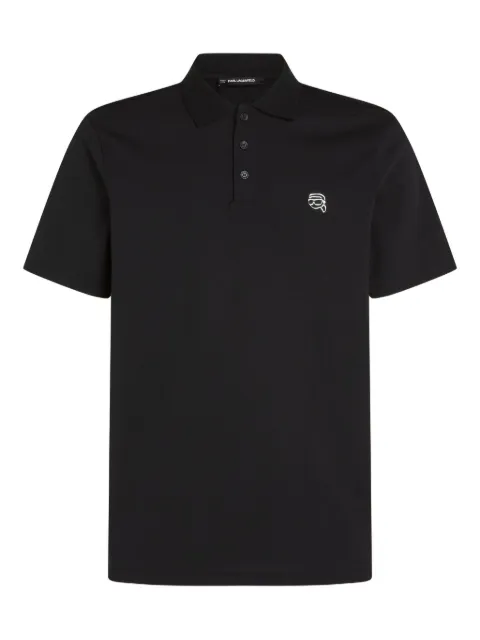 Karl Lagerfeld Ikon polo shirt Black B1M17084999