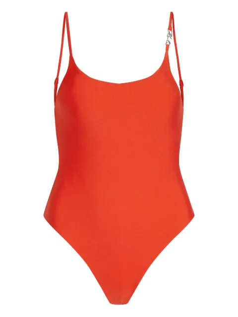 Karl Lagerfeld Cheeky swimsuit Orange A3W46011518