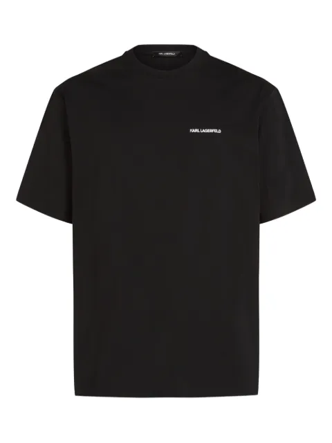 Karl Lagerfeld Rue St-Guillaume relaxed t-shirt Black B1M17083999