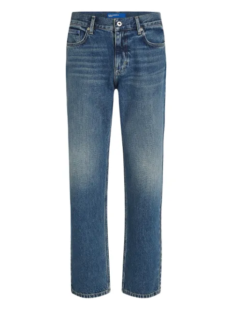 Karl Lagerfeld Jeans cotton straight jeans Blue B1M100451YM