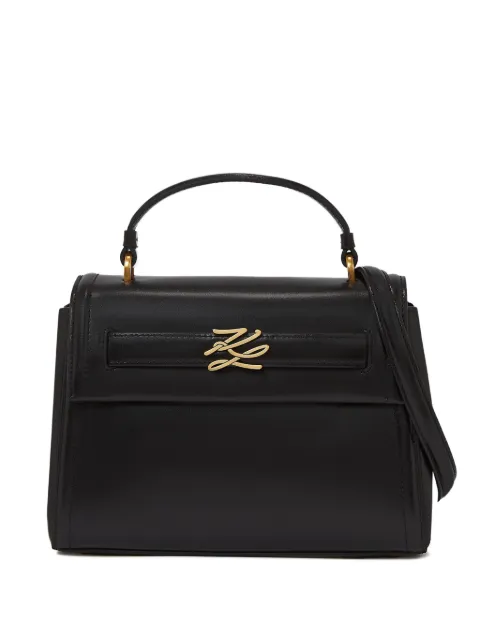 Karl Lagerfeld small K/Autograph satchel bag Black B1W30291992