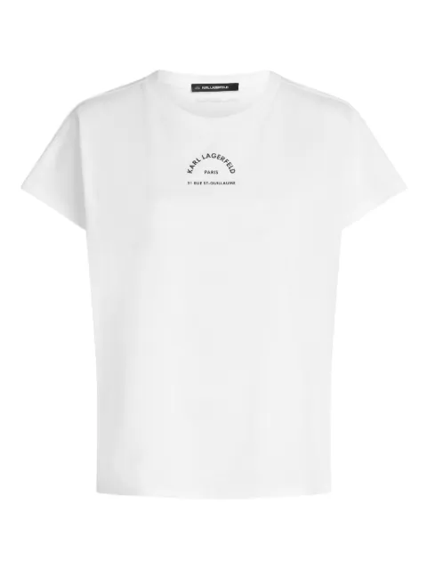 Karl Lagerfeld Rue St-Guillaume relaxed T-shirt White B1W17032100