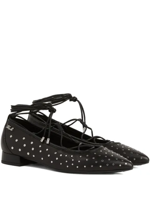 Karl Lagerfeld Kerrie ballet flats Black KLL40156989