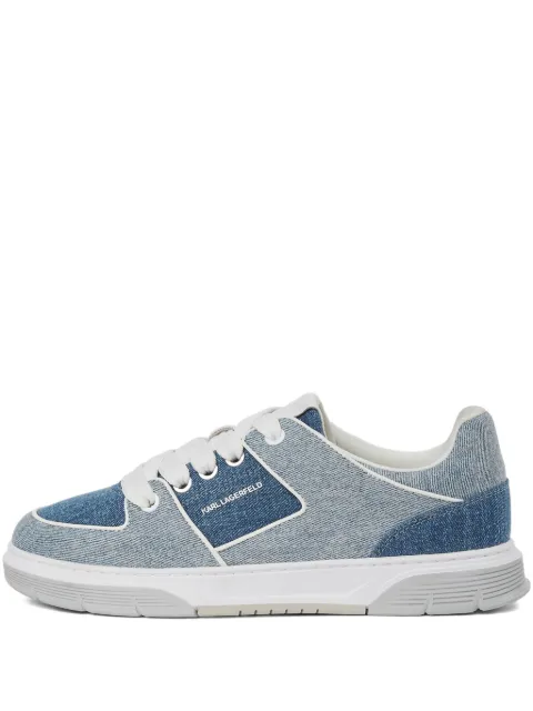 Karl Lagerfeld Jeans Kourtney denim panelled sneakers Blue KL63036D668