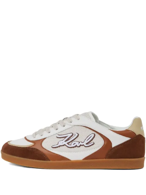 Karl Lagerfeld Kandidate Signia embroidered sneakers Brown KLL63816157