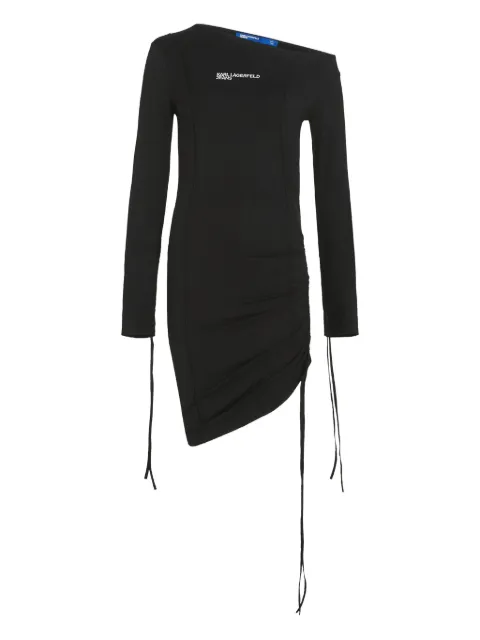 Karl Lagerfeld Jeans off-shoulder dress Black B1W13045999
