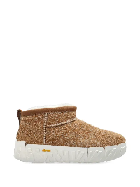 UGG Classic Ultra Mini suede textured boots Brown 1171115