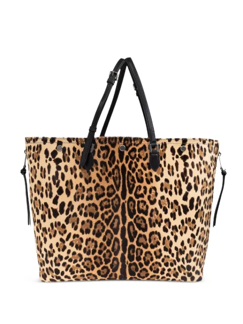 Dolce & Gabbana Atene leopard-print tote bag Neutrals BM2535AS809
