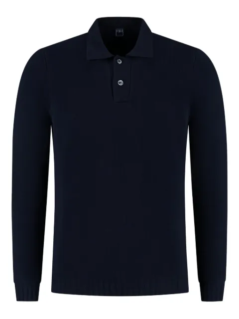 Fedeli cotton sweater Black MU0064329