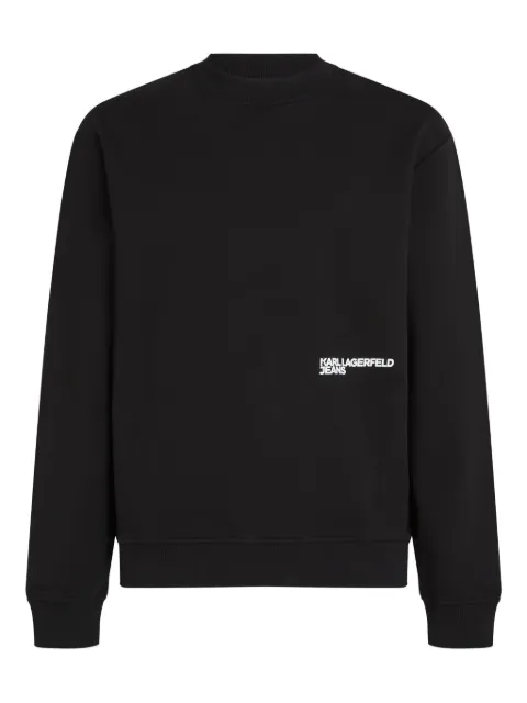 Karl Lagerfeld Jeans logo-print sweatshirt Black B1M20052999