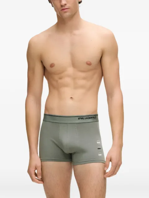 Karl Lagerfeld Ikon boxers (pack of three) Blue B1M470221JG