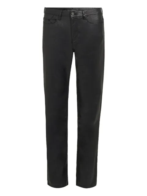 Karl Lagerfeld mid-rise button-fastening straight jeans Black B1W100432CZ
