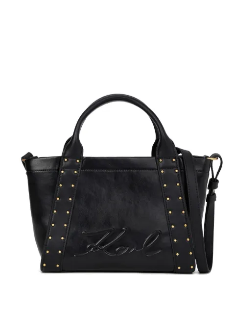 Karl Lagerfeld small K/Ville top-handle tote bag Black B1W30262992