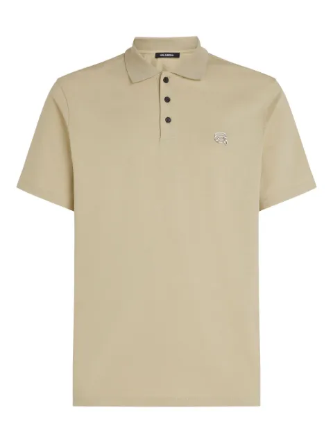 Karl Lagerfeld Ikon polo shirt Neutrals B1M170841DX