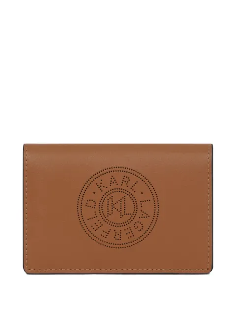 Karl Lagerfeld K/Circle cardholder Brown B1W320281UR