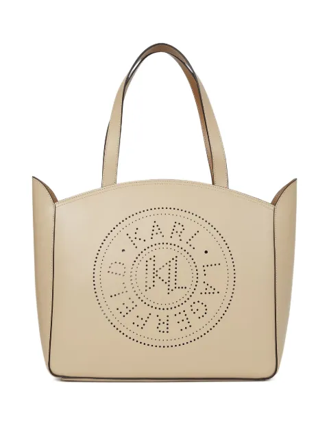 Karl Lagerfeld medium K/Circle tote bag Neutrals A3W300432FT