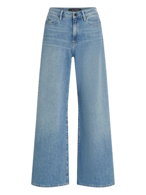 Karl Lagerfeld studded-signature jeans Blue B1W10047D23