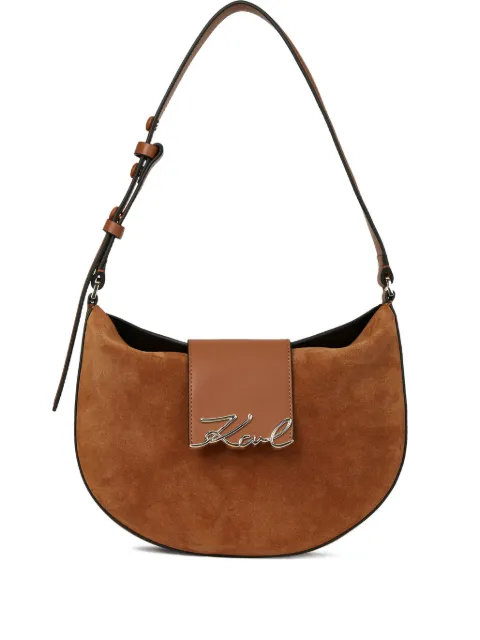 Karl Lagerfeld K/Signature shoulder bag Brown B1W301961UR