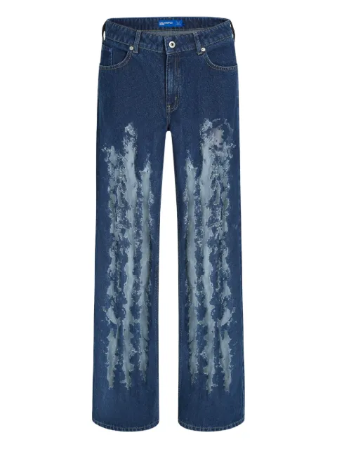 Karl Lagerfeld Jeans distressed jeans Blue B1W100632LF