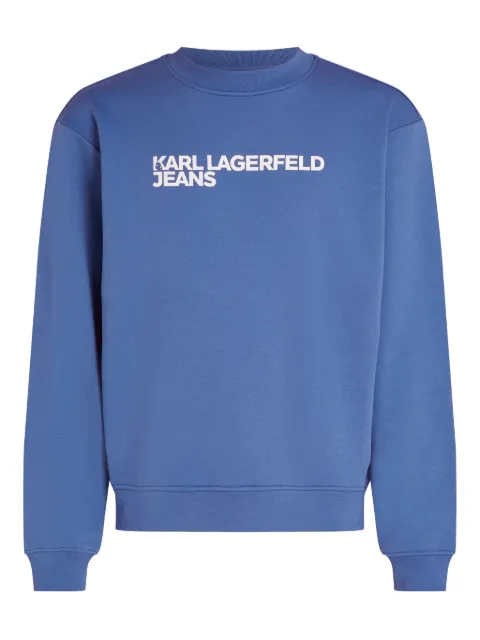 Karl Lagerfeld Jeans logo sweatshirt Blue A1M20001690