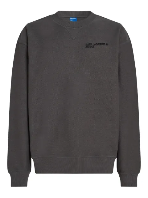 Karl Lagerfeld Jeans logo-print sweatshirt Grey B1M200562IE