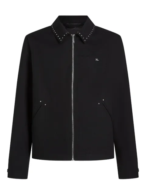 Karl Lagerfeld Karl DNA studded jacket Black B1M14015999