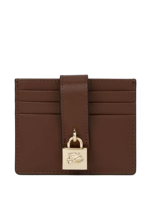 Karl Lagerfeld K/Autograph padlock cardholder Brown B1W320252LQ