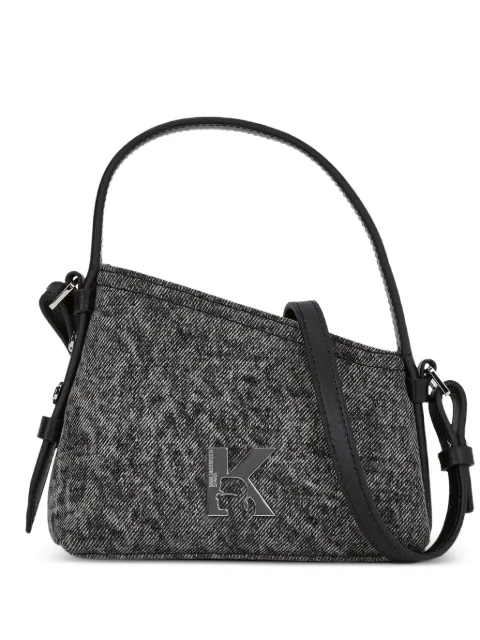 Karl Lagerfeld Jeans mini denim tote bag Grey B1W301901BJ