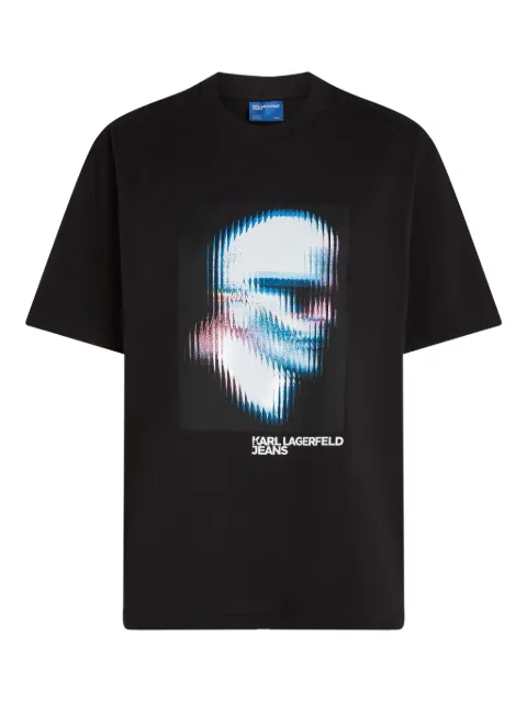 Karl Lagerfeld Jeans Digitized Karl T-shirt Black B1W17061999