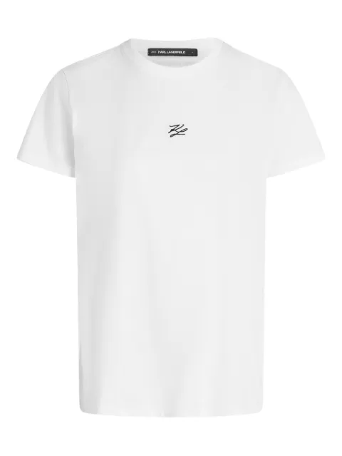 Karl Lagerfeld Autograph T-shirt White B1W17091100