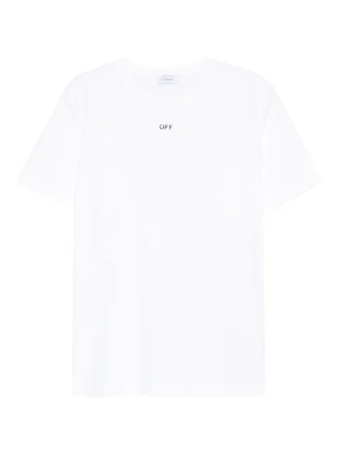 Off-White Newspaper Arrow T-shirt White OMAA027F25JER0050110