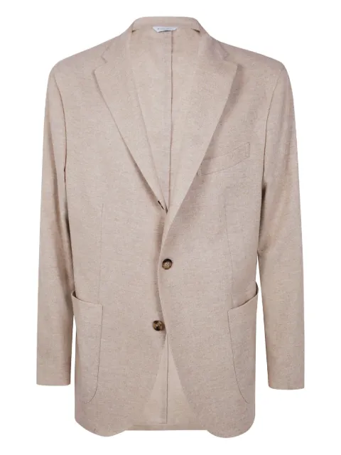 Boglioli notched-lapel wool jacket Neutrals N2902EFB5108