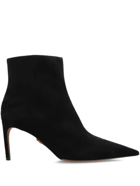 Dolce & Gabbana 80 mm pointed zip boots Black CT1083A1275