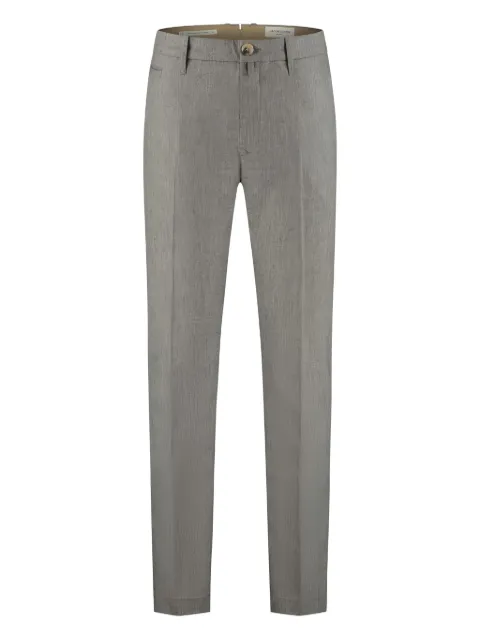 Jacob Cohën pleated straight-leg trousers Grey JUMPT001002S3679RWD477