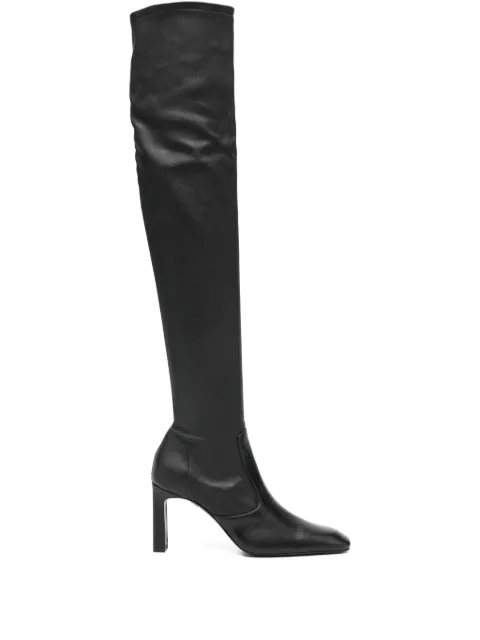 TOTEME nappa over-the-knee boots Black 254WAS0262LE0089001