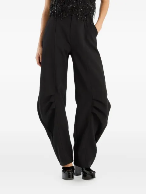 ROTATE BIRGER CHRISTENSEN pleated-detail trousers Black 114826100100