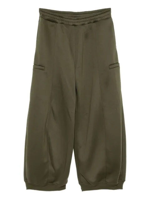 Melitta Baumeister round-leg trousers Green MB77AW25