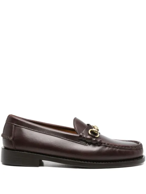 Sebago horsebit leather loafers Brown 72138GW901