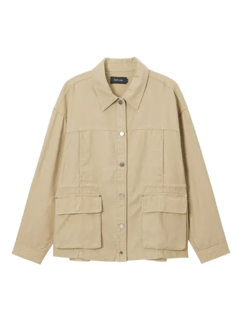 tout a coup double-pocket utility jacket Neutrals S101AF5